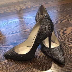 Giorgio Armani Swarovski Crystal Pumps.